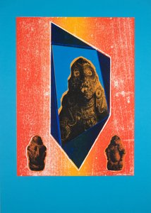 Chambre invisible N°9, Bleu, 2019