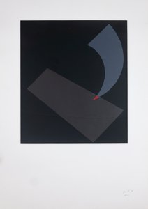 Prométhée blessé en sérigraphie, 2018