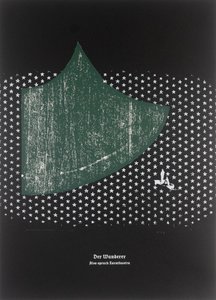 Le vagabond, Ainsi parlait Zarathoustra, 2025 (gravure sur bois et sérigraphie)