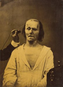 Un visage détendu (à gauche) ; Une attention profonde (à droite),1854-1856, imprimé en 1862 (photo)