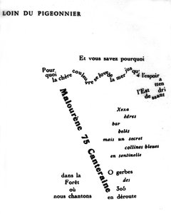Loin du pigeonnier - Guillaume Apollinaire