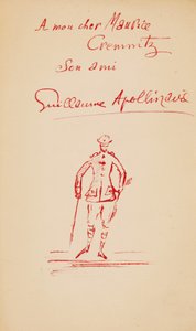 Inscription à Maurice Cremnitz de "Le Poète Assassiné", 1916 - Guillaume Apollinaire