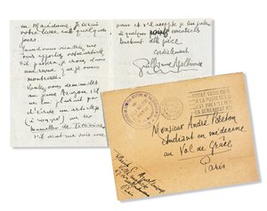 Lettre à André Breton, 1918