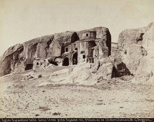 Église byzantine taillée dans la roche, située près d