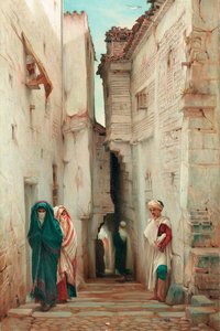 Un admirateur secret, 1873 - Guillaume Charles Brun