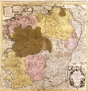 Brabant-Septentrional, Limbourg, Région flamande, Wallonie, Pays-Bas, Belgique - Guillaume Delisle