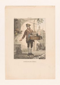 Vendeur de gâteaux à Bruxelles - Guillaume Philidor Van den Burggraaff