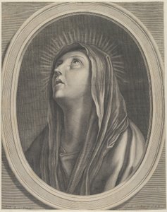 La Vierge levant les yeux - Guillaume Vallet