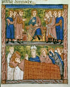Conseil des chefs croisés et mort de Baudoin, comte de Hainaut