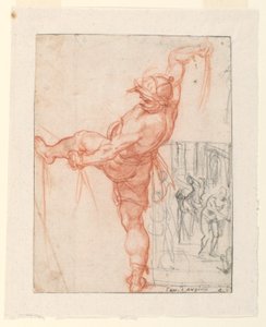 Études pour la flagellation du Christ