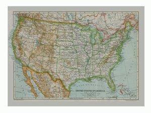Carte des États-Unis d