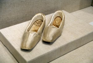 Paire de chaussures (ayant appartenu à la reine Victoria 1819-1901)