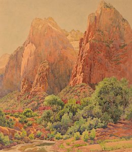 Les Patriarches, Parc national de Zion - Gunnar Widforss