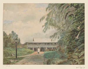 Station de santé à Sindanglaja - Gustaaf Frederik Tydeman