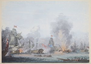 Bataille de la rade - Gustaf Boberg