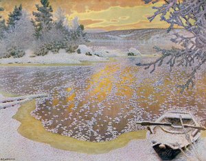 Givre sur glace
