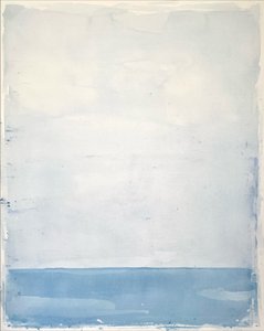 Horizon bleu serein