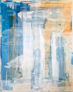 Abstrait fluide et serein