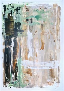 Flux abstrait aux accents terreux - Gustaf Tidholm