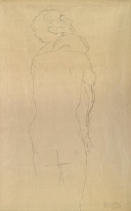 Adam et Ève étude - Gustav Klimt