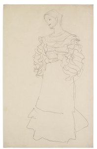 Portrait de Magda Mautner-Markhof (étude)