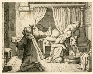 La naissance de Martin Luther - Gustav Ferdinand Leopold Konig