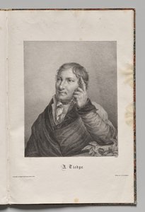 Portrait de Christoph August Tiedge - Gustav Karl Friedrich Luderitz