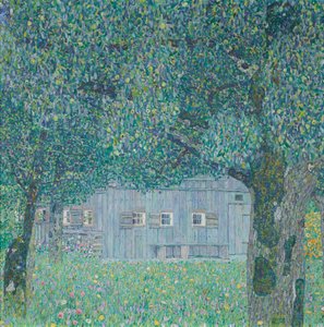 Ferme à Buchberg (Ferme de Haute-Autriche) - Gustav Klimt
