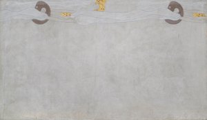 Frise de Beethoven : Le désir de bonheur - Panneau 4, mur long gauche - Gustav Klimt