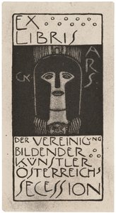 Ex-libris de Ver Sacrum, publié 1898-99 par Gerlach, Schenk et Seeman