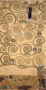 Projet pour la frise Stoclet (détail) - Gustav Klimt