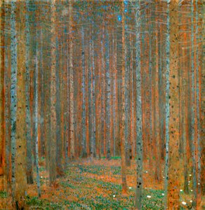 Forêt de sapins I, 1901 - Gustav Klimt