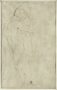 Amoureux - Gustav Klimt