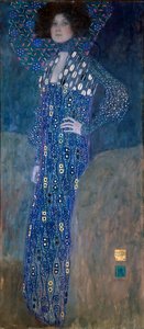 Portrait de Madame Floge - Gustav Klimt
