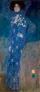 Portrait de Madame Floge - Gustav Klimt