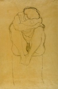 Femme assise - Gustav Klimt