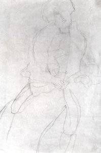 Femme assise avec un boa (Adele Bloch-Bauer)
