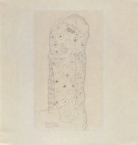 Paire de amoureux debout, 1907-1908 - Gustav Klimt