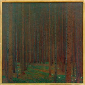Forêt de sapins I - Gustav Klimt