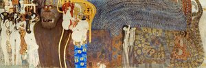 La Frise Beethoven, (détail) : Les Forces Hostiles, 1902 - Gustav Klimt