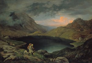 Lac dans les monts des Géants, 1839