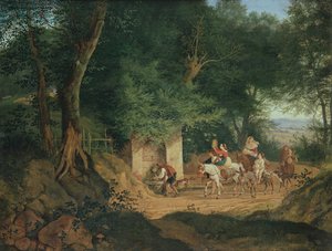 Le Puits dans le bois à Ariccia, 1831