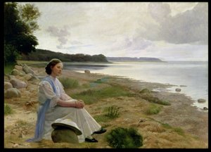 Sur la plage - Gustav Vermehren