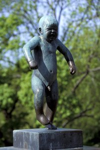 sculpture, Frognerparken, Oslo, Norvège, Europe