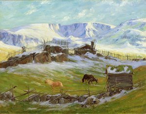 Soleil du matin sur la montagne, Vaga