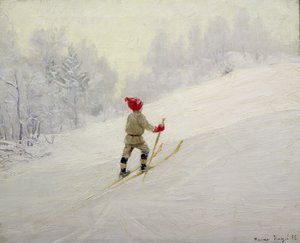 Entraînement de ski