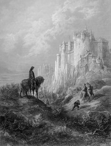 GRAVURE L'ENFER DE DANTE ALIGHIERI Dessin de Gustave DORE Brunetto