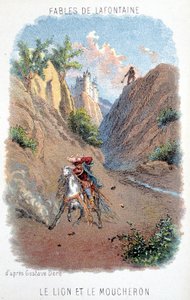 Fables de La Fontaine : Le lion et le moucheron, d
