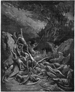 Le paradis perdu : les anges déchus. D