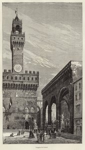 Loggia dei Lanzi - Gustave Bauernfeind